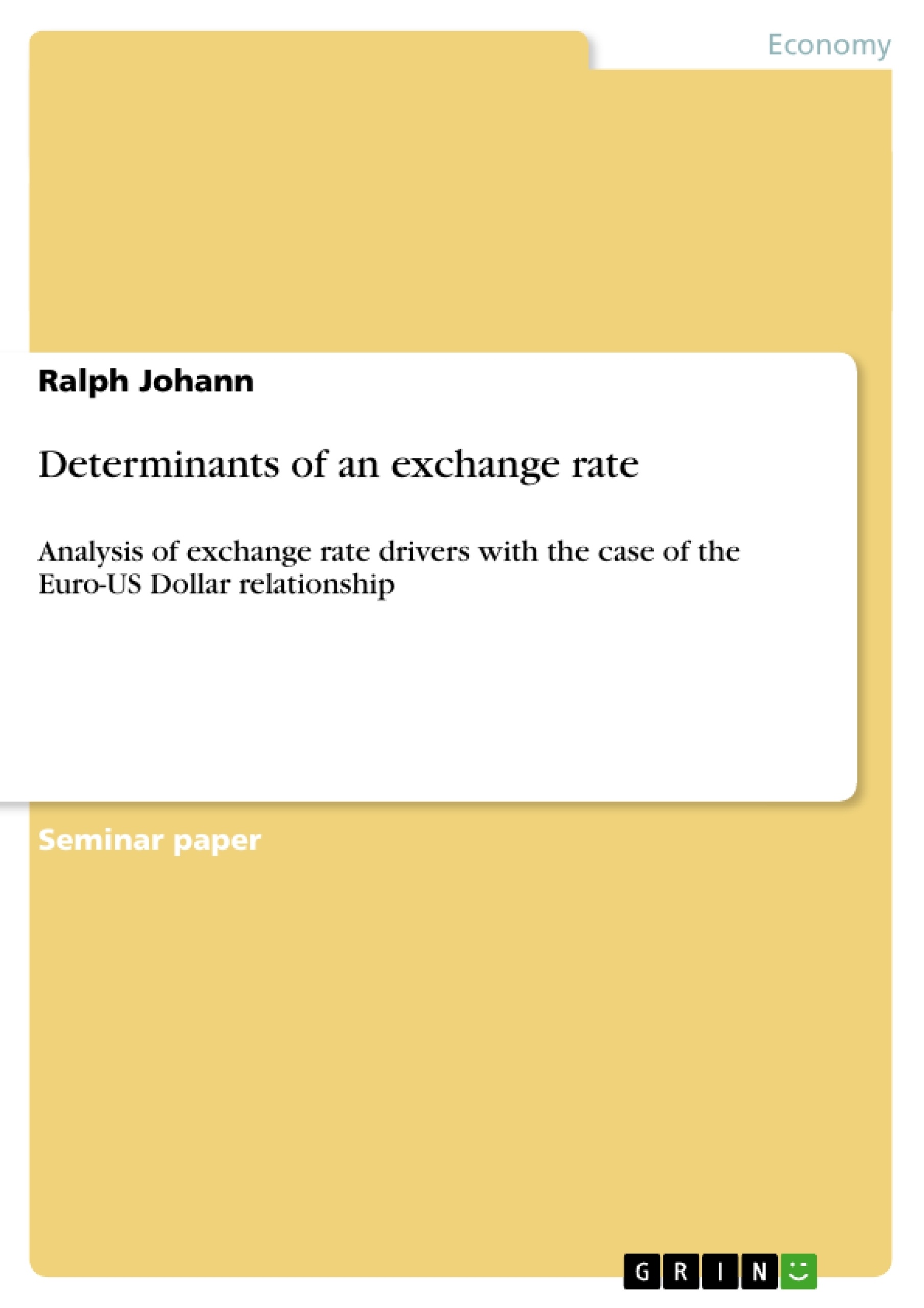 Foreign exchange market summary essay example
