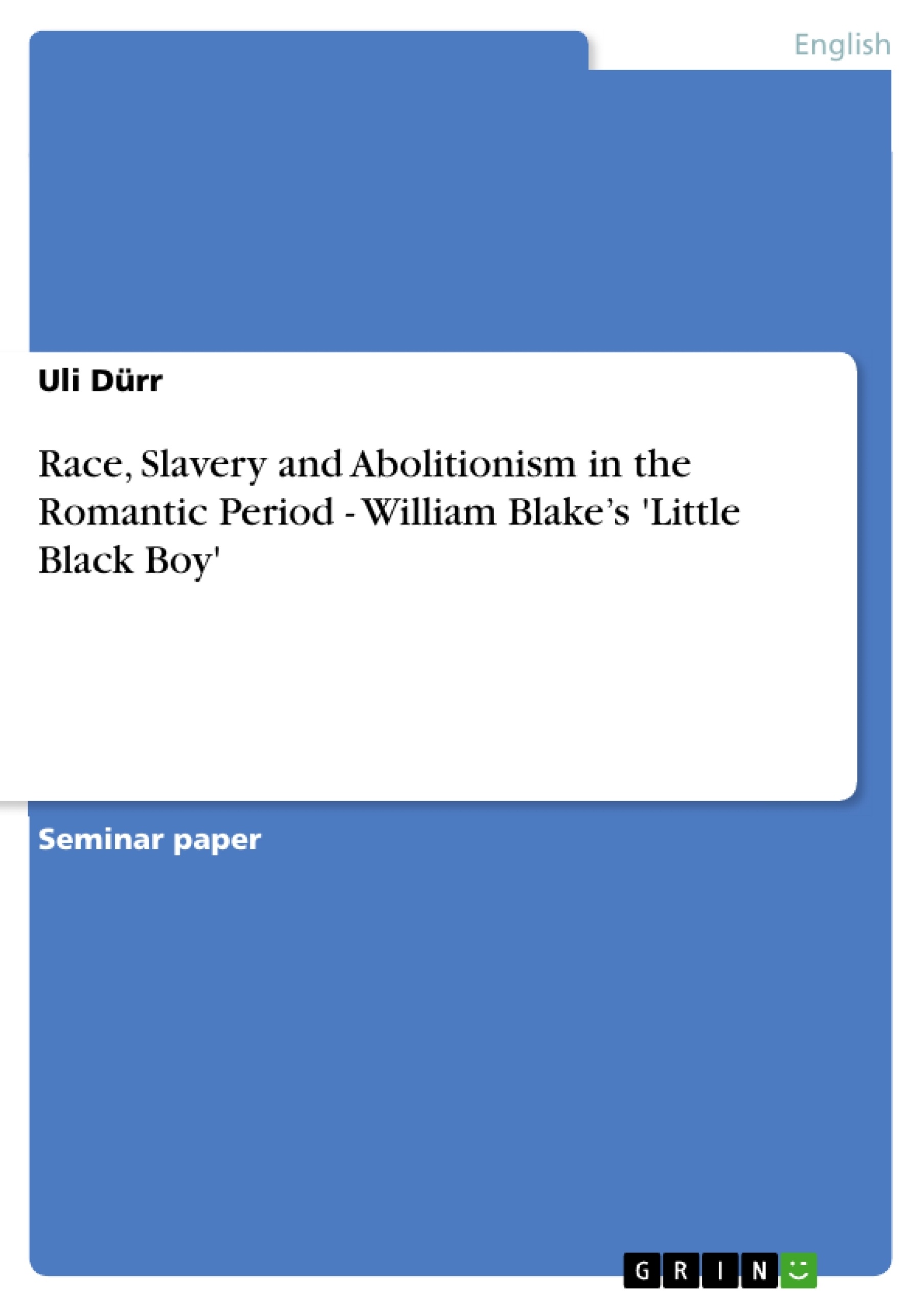 Essays on the romantic period