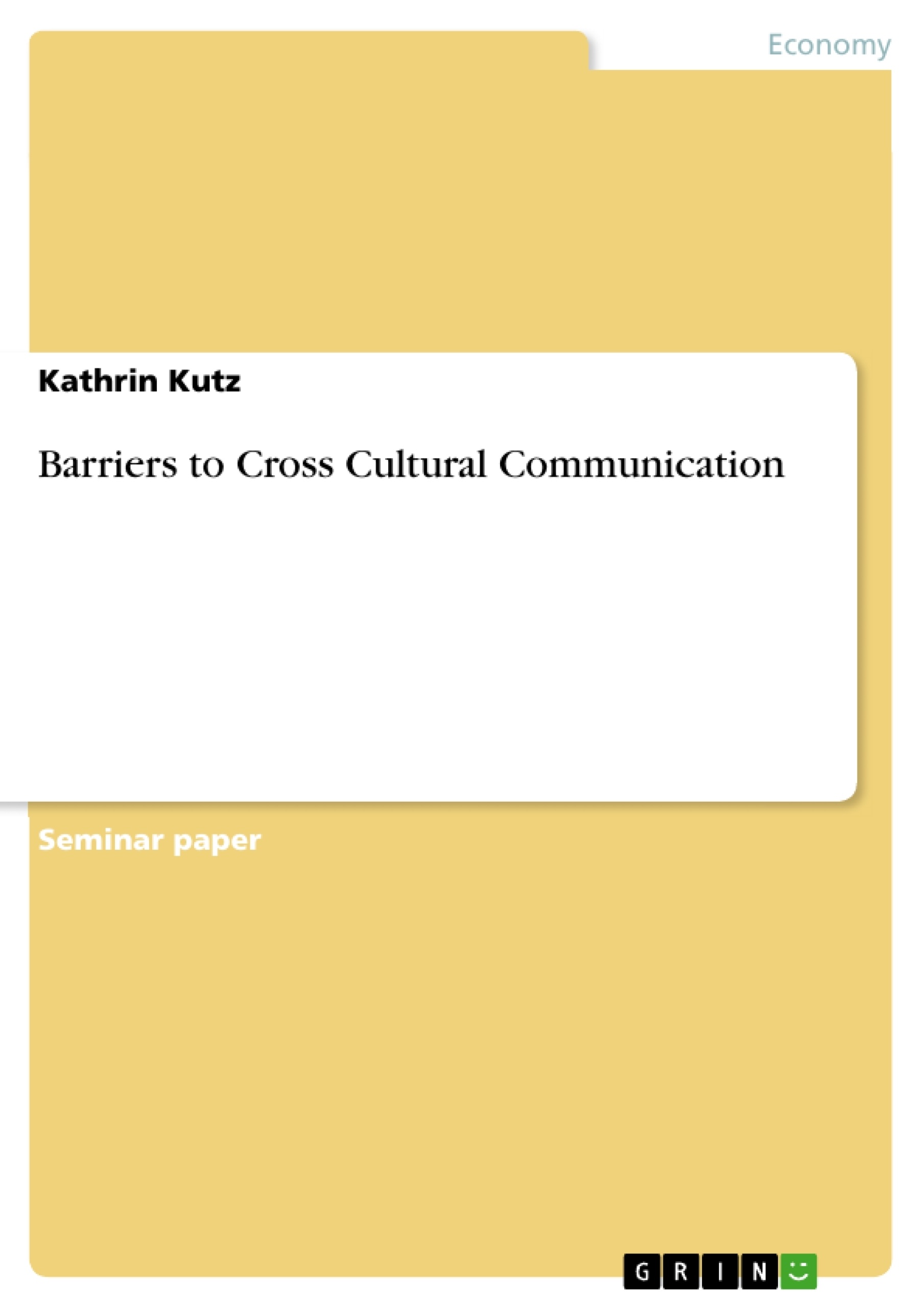 Research paper on communication barriers