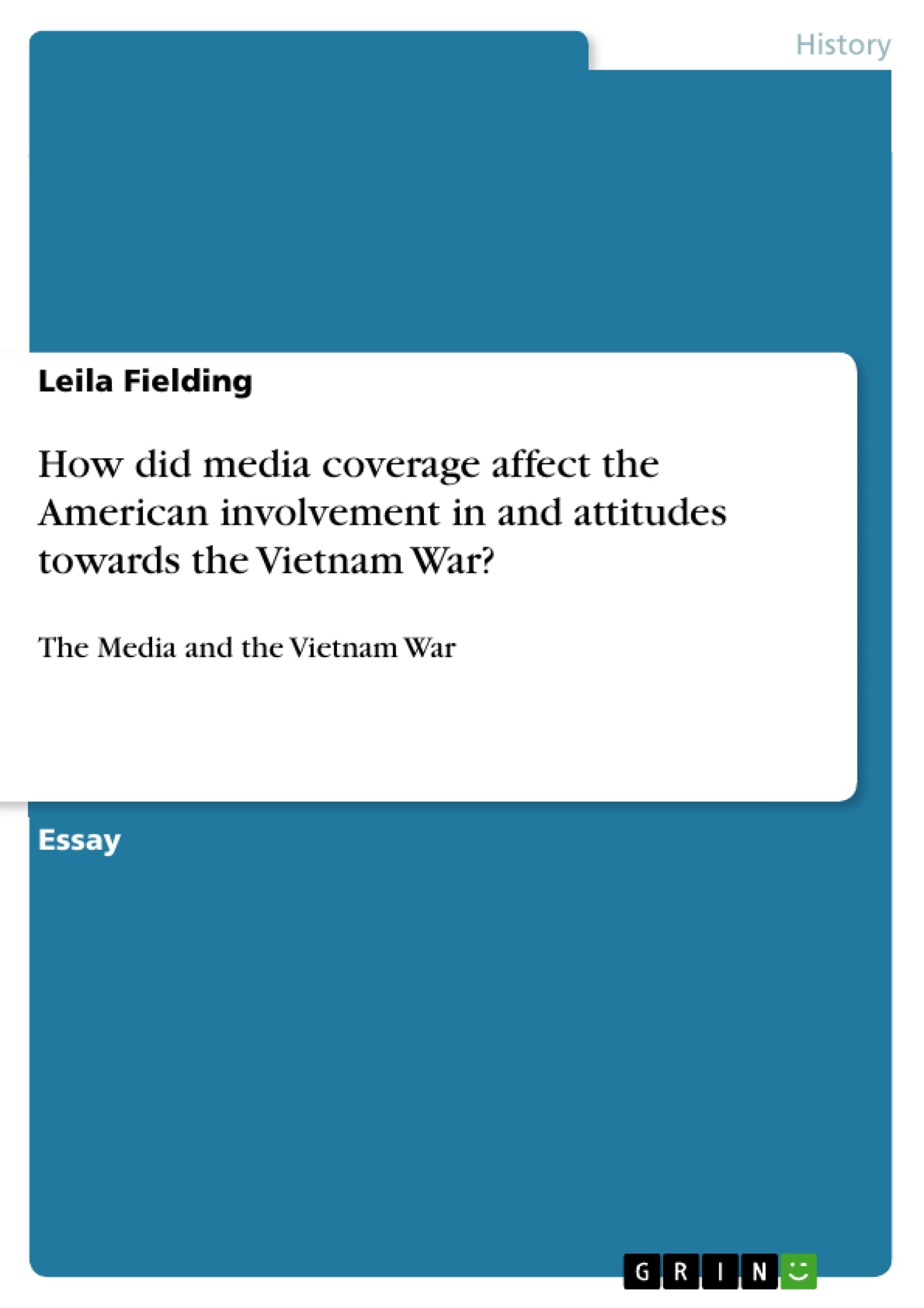 Vietnam war effect on america essay