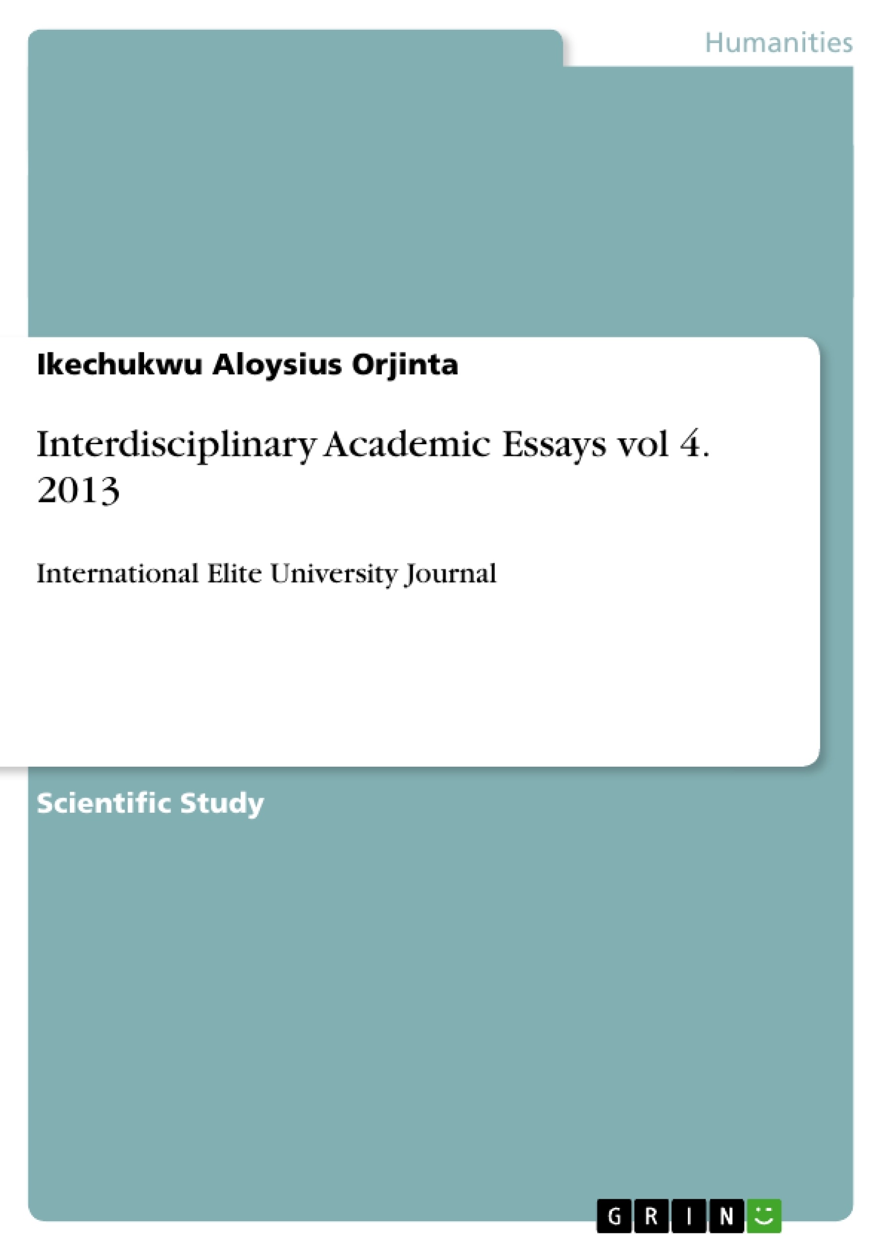 Essay on corruption journal for the scientific study