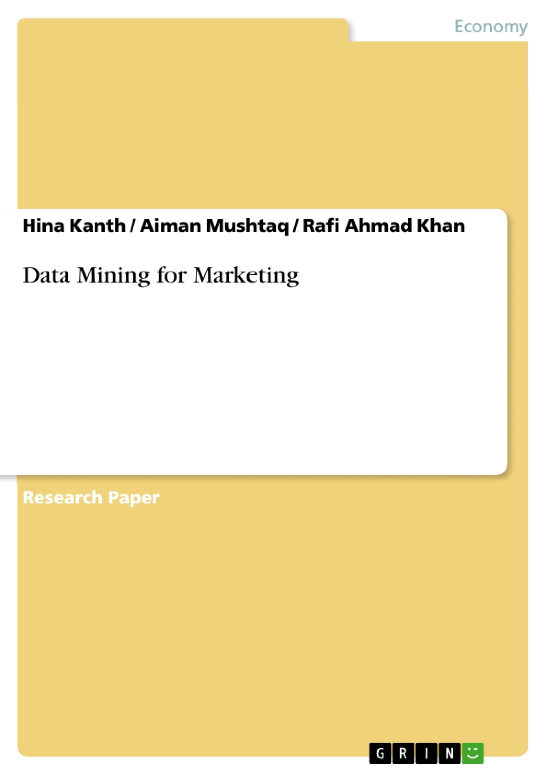 Research Paper on Data Mining