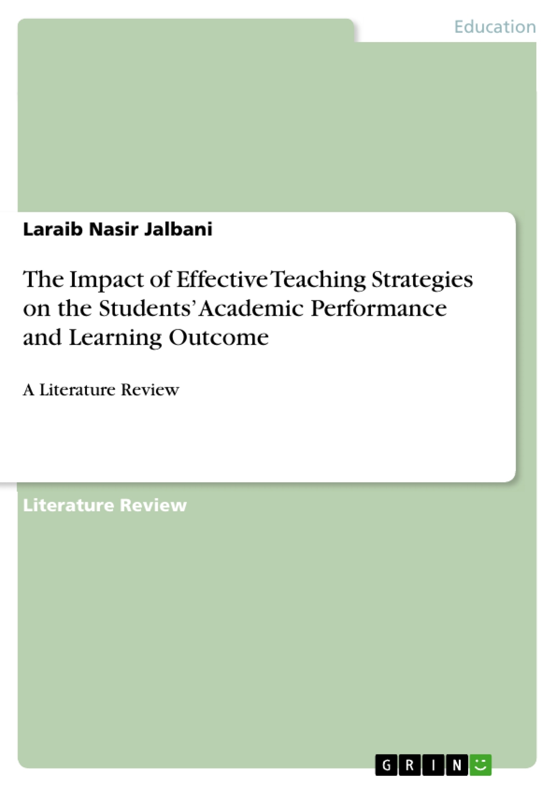 Literature review of teaching aids