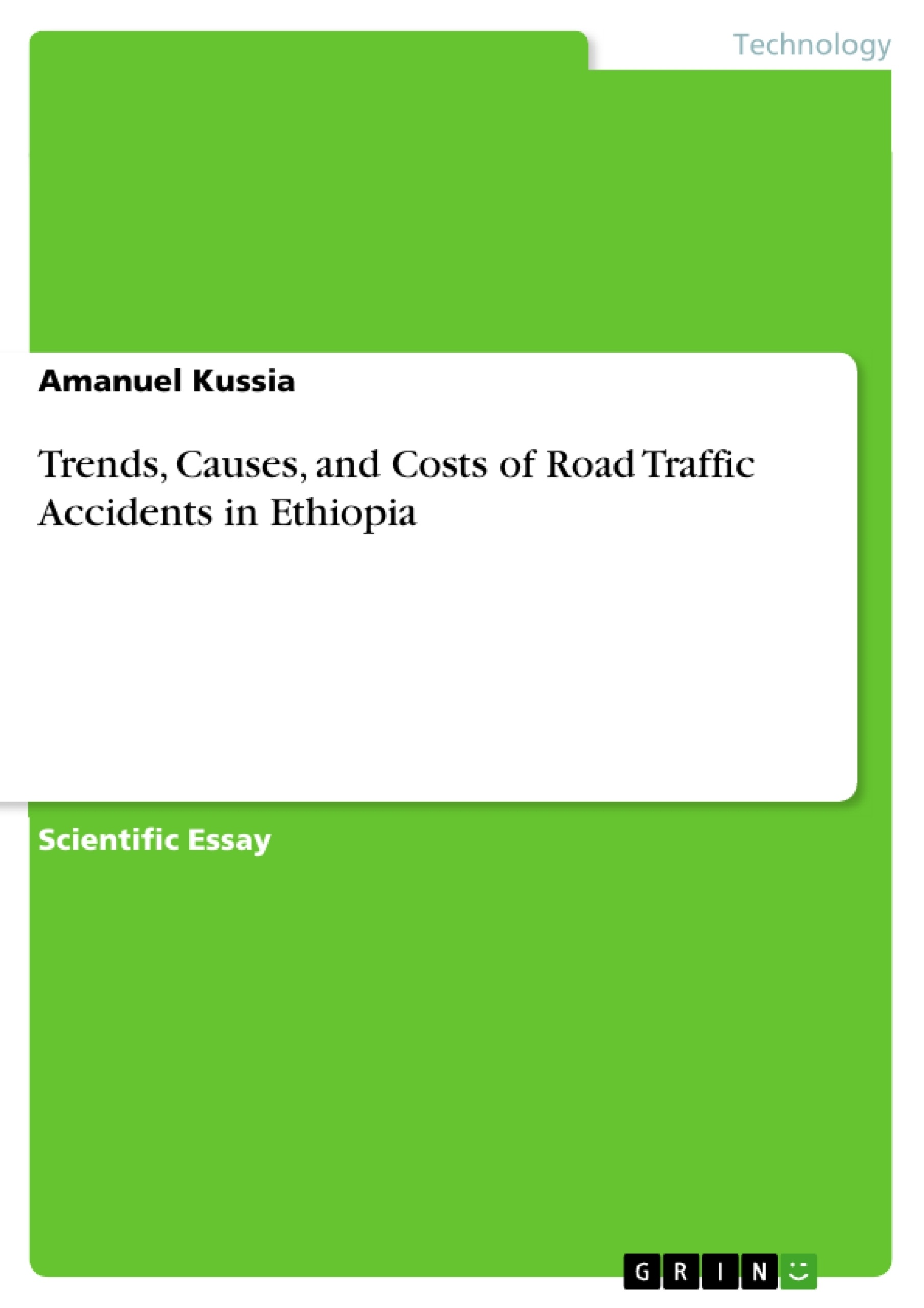 thesis on traffic accident in ethiopia