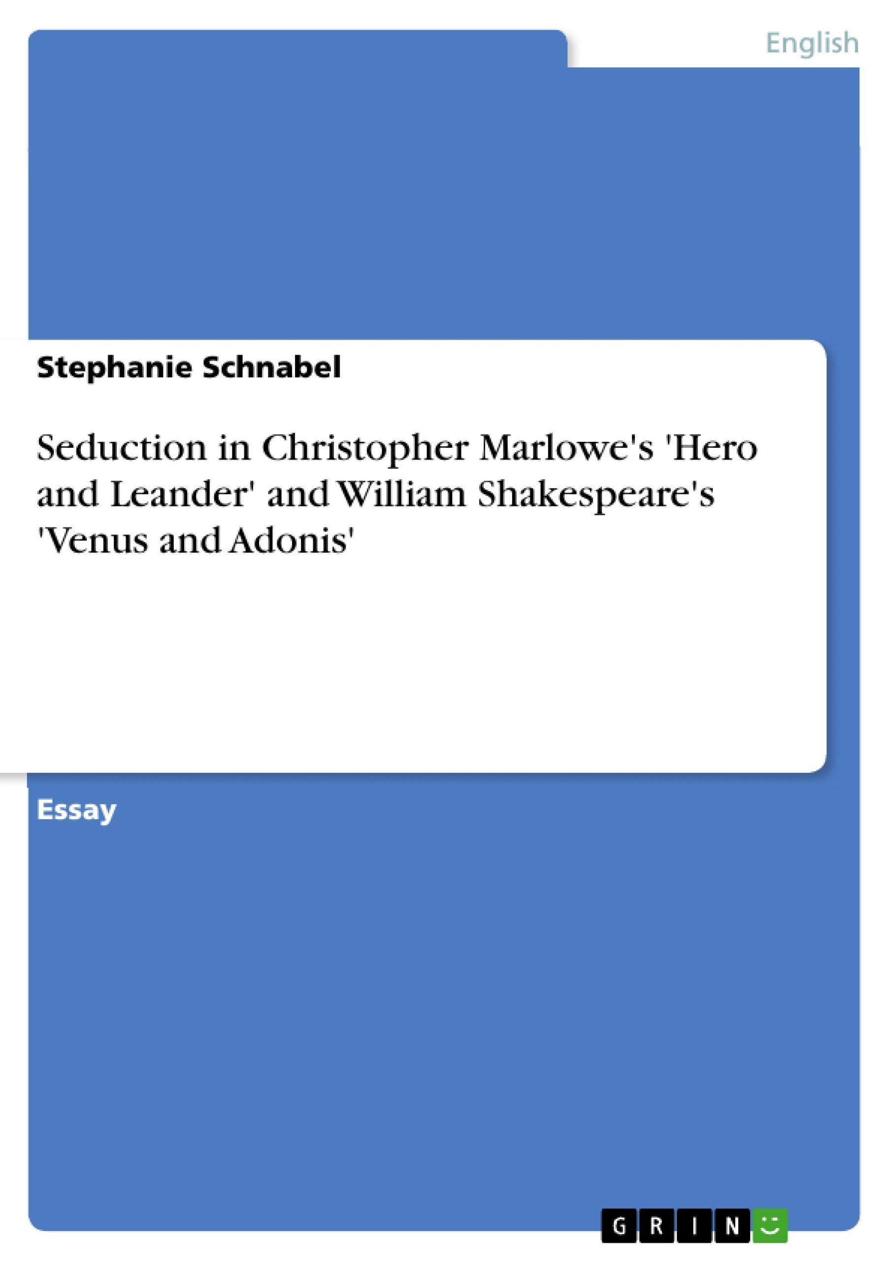 hero and leander sparknotes