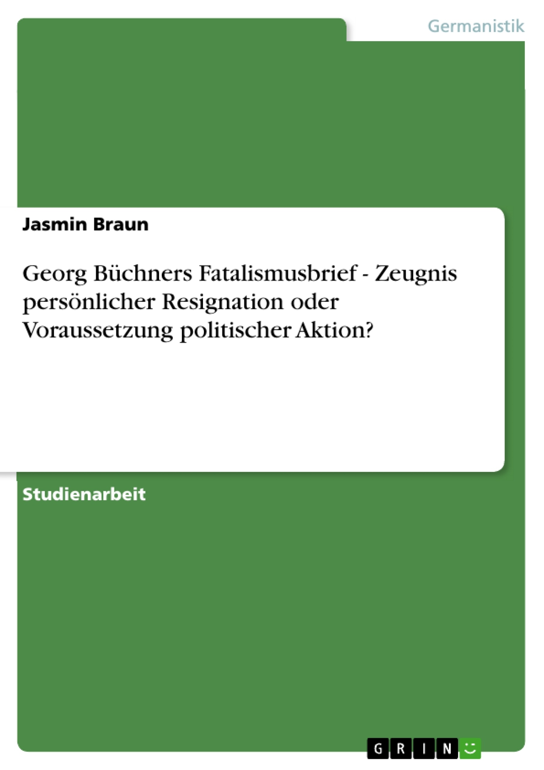 Dantons Tod von Georg Bchner - Text im Projekt