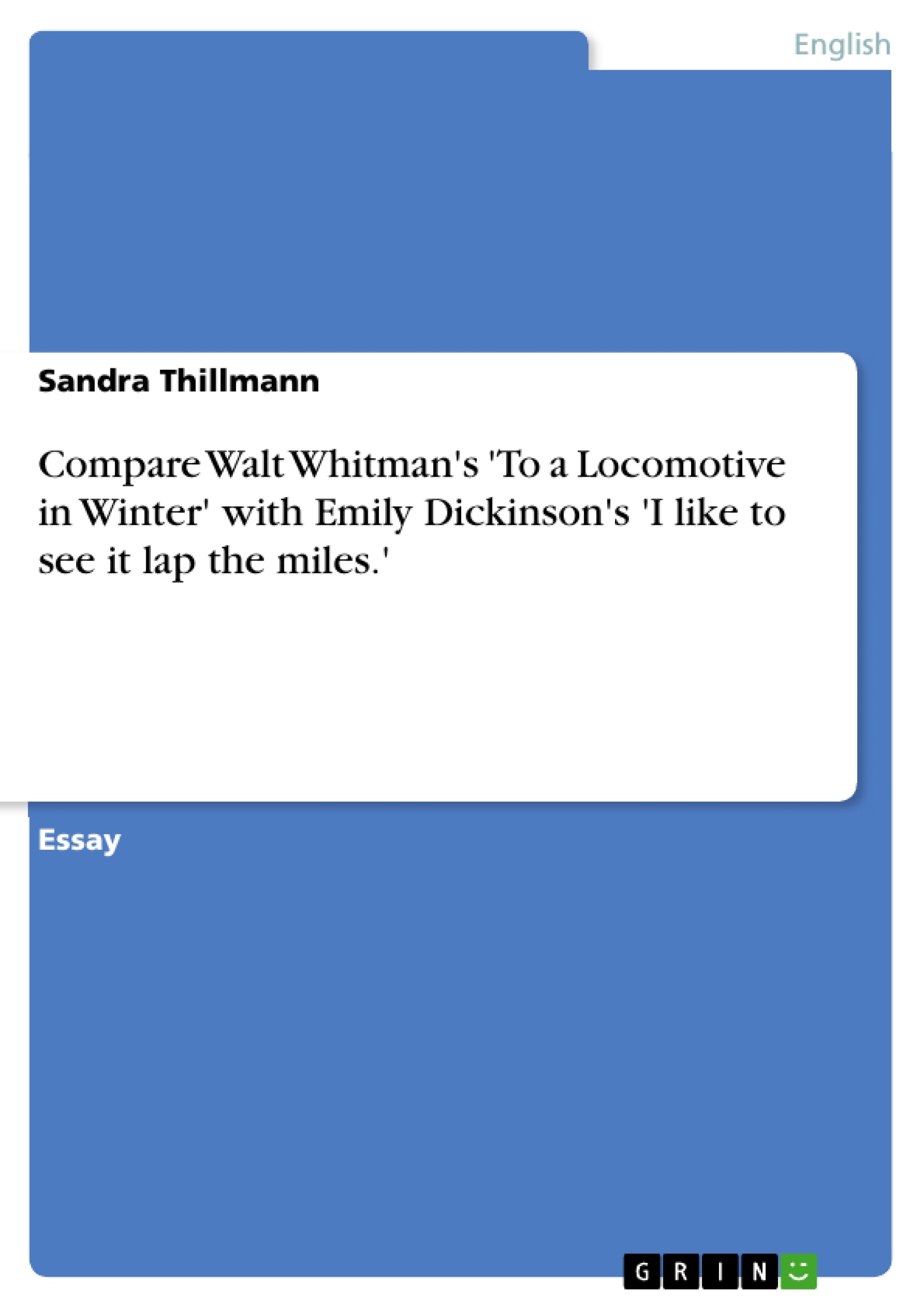 Emily dickinson term paper