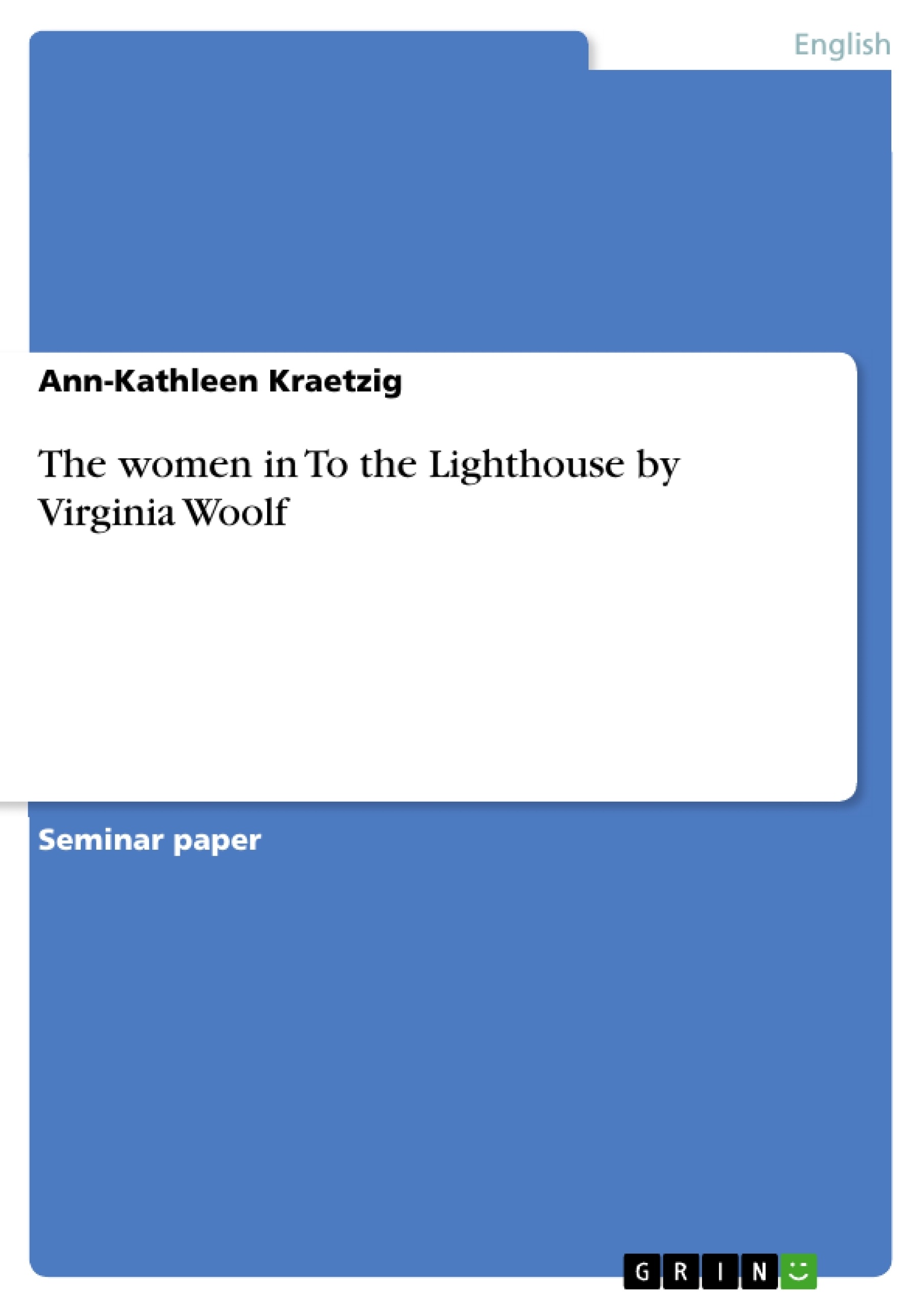Lighthouse virginia woolf essays