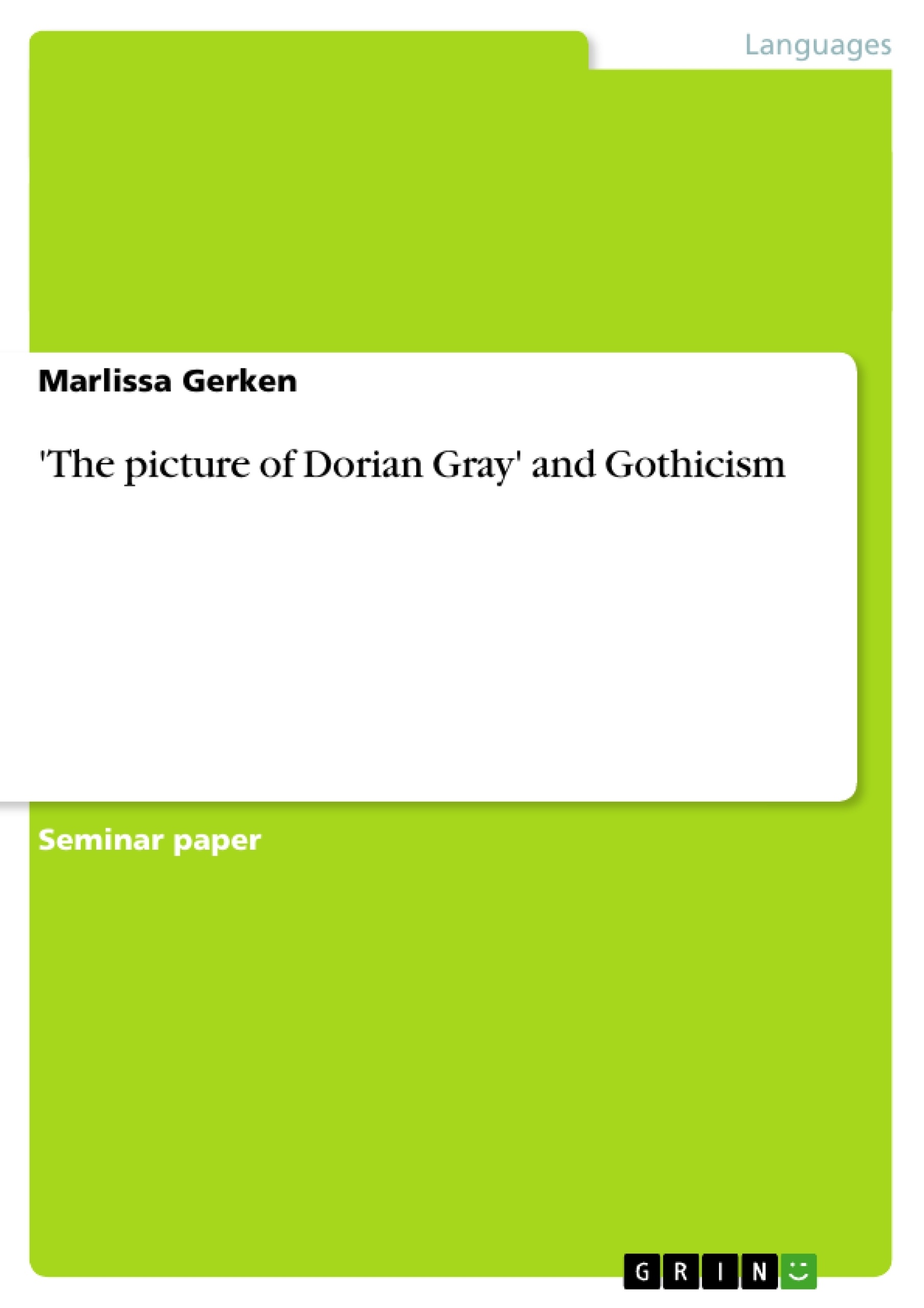 Can someone do my essay gothic elements in the picture of dorian gray