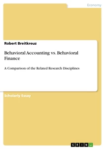 Thesis on finance and accounting
