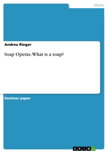 Soap operas essay news