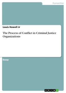 Thesis papers criminal justice