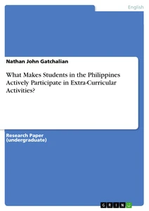 Extracurricular activities affecting the academic performance of students