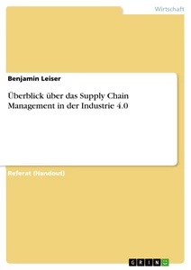 Supply chain management referat