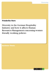 Thesis hospitality industry