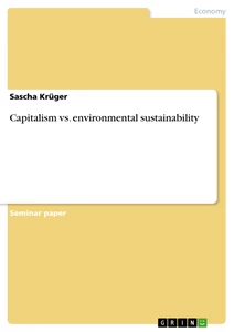 Environmental Sustainability Essays and Research Papers