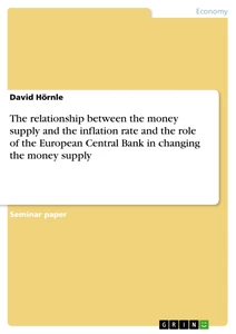 Role Of Money Supply In Determinants Of Inflation Economics Essay