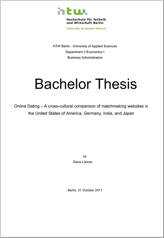 bachelor thesis espanol