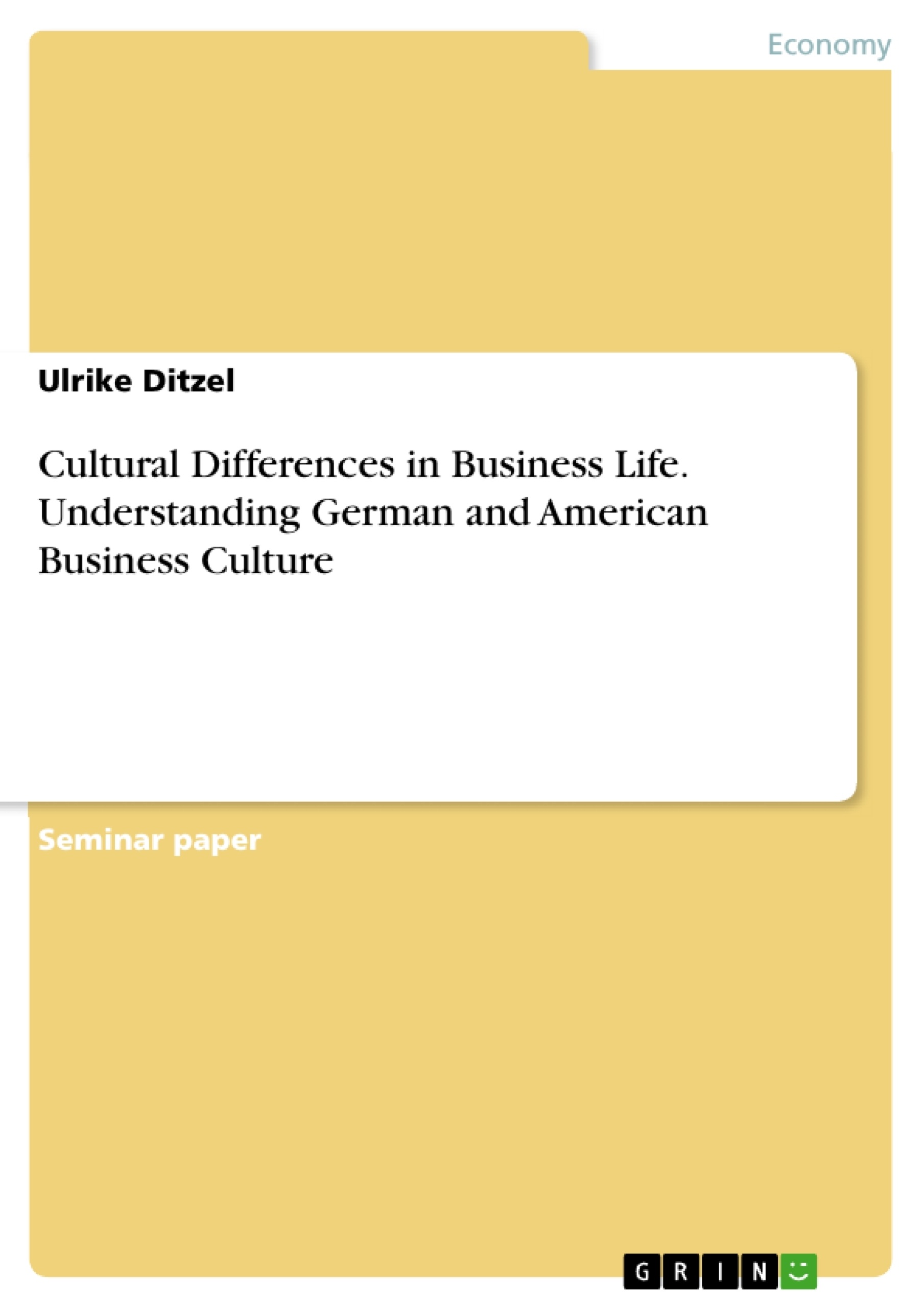 Germany Business Culture Pdf Free